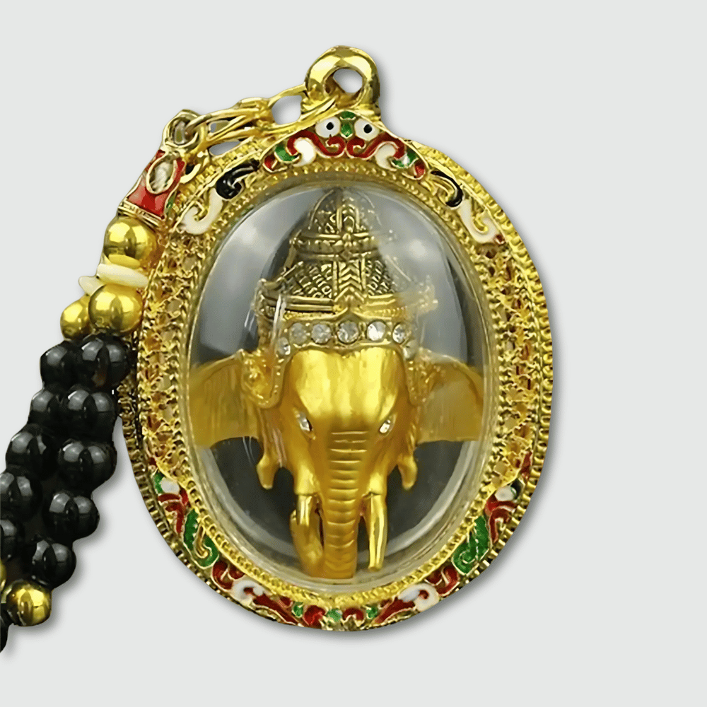 Amulette Ganesh Or