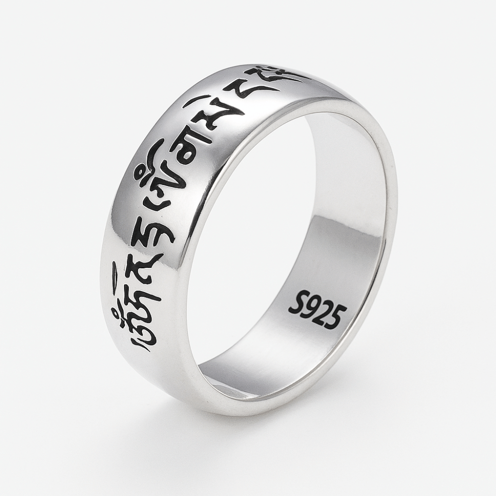 Bague Argent Tibet