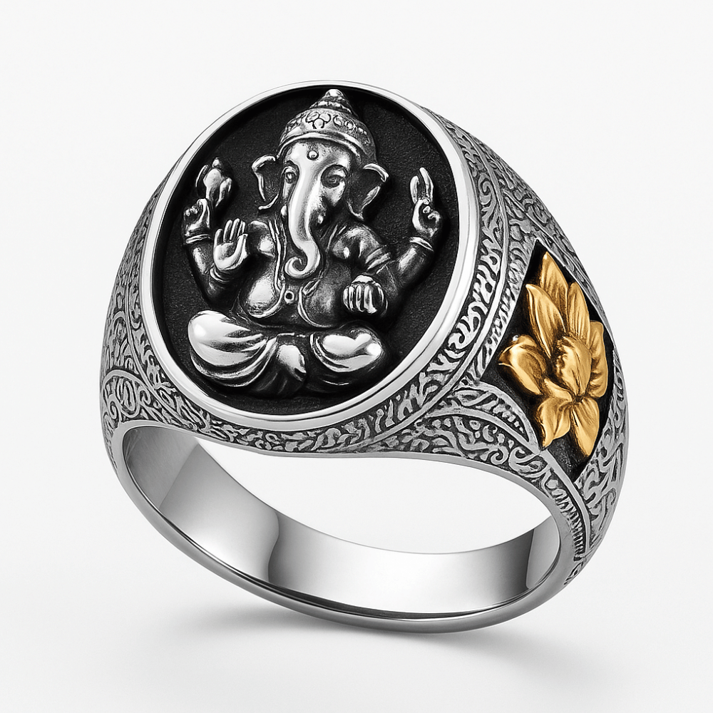 Ganesh-Silberring
