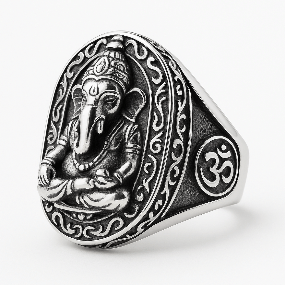 Bague Chevaliere Ganesh