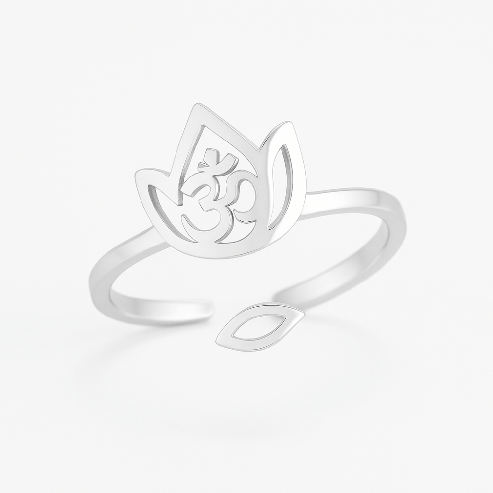 Bague Fleur de Lotus Argent
