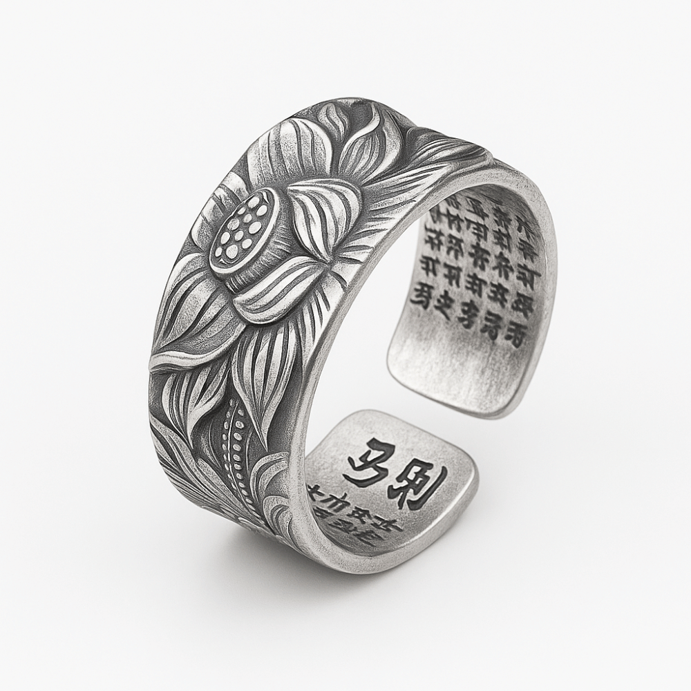 Bague Homme Lotus