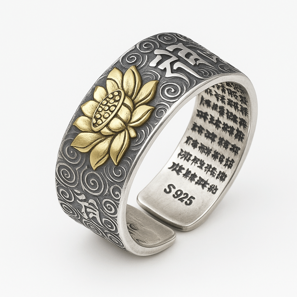 Bague Ouverte Bouddhiste