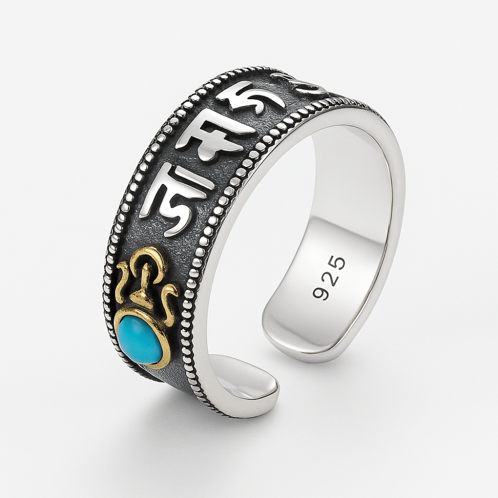 Bague Tibetaine en Argent