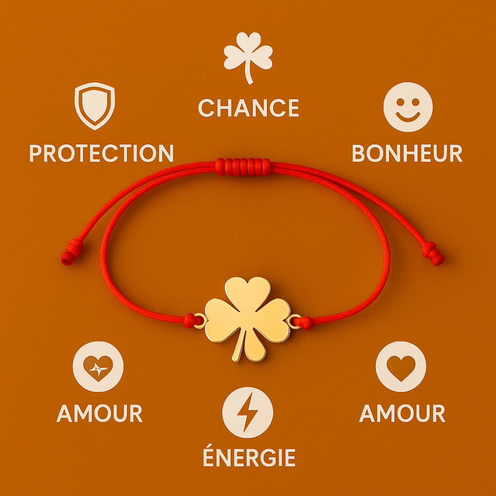 Bracelet Rouge porte-Bonheur