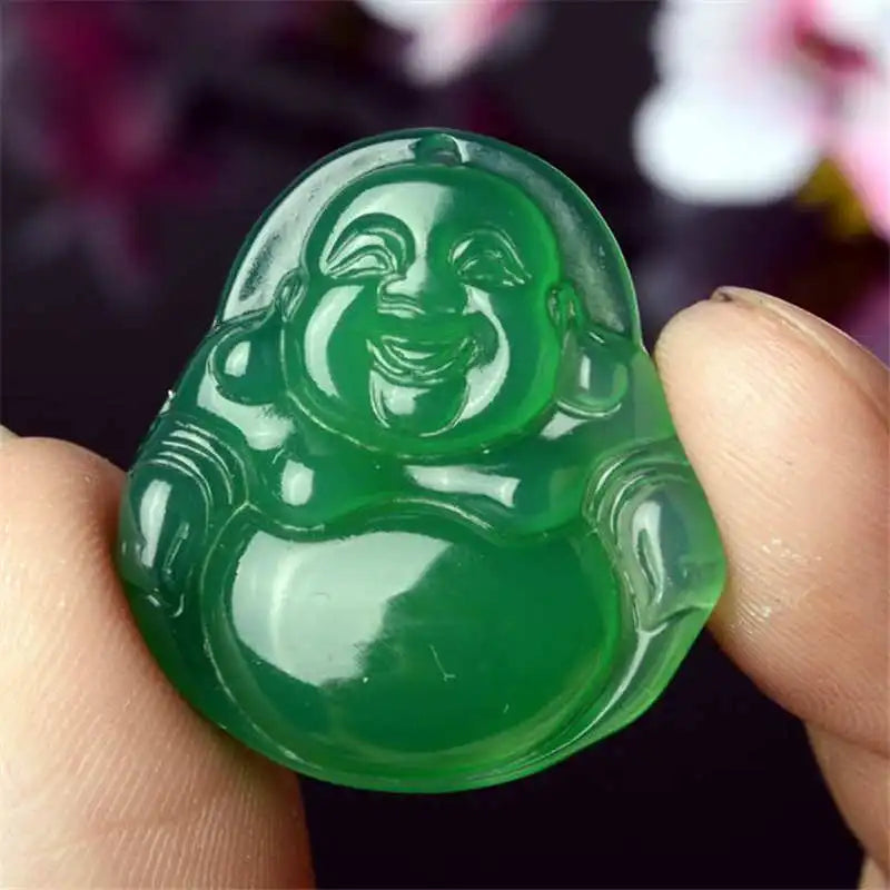 Amulette Bouddha Vert
