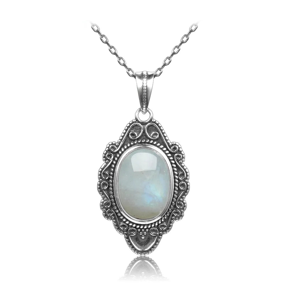 Collar de piedra lunar