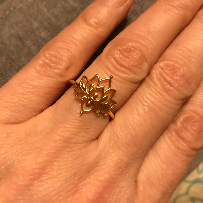 Bague Lotus