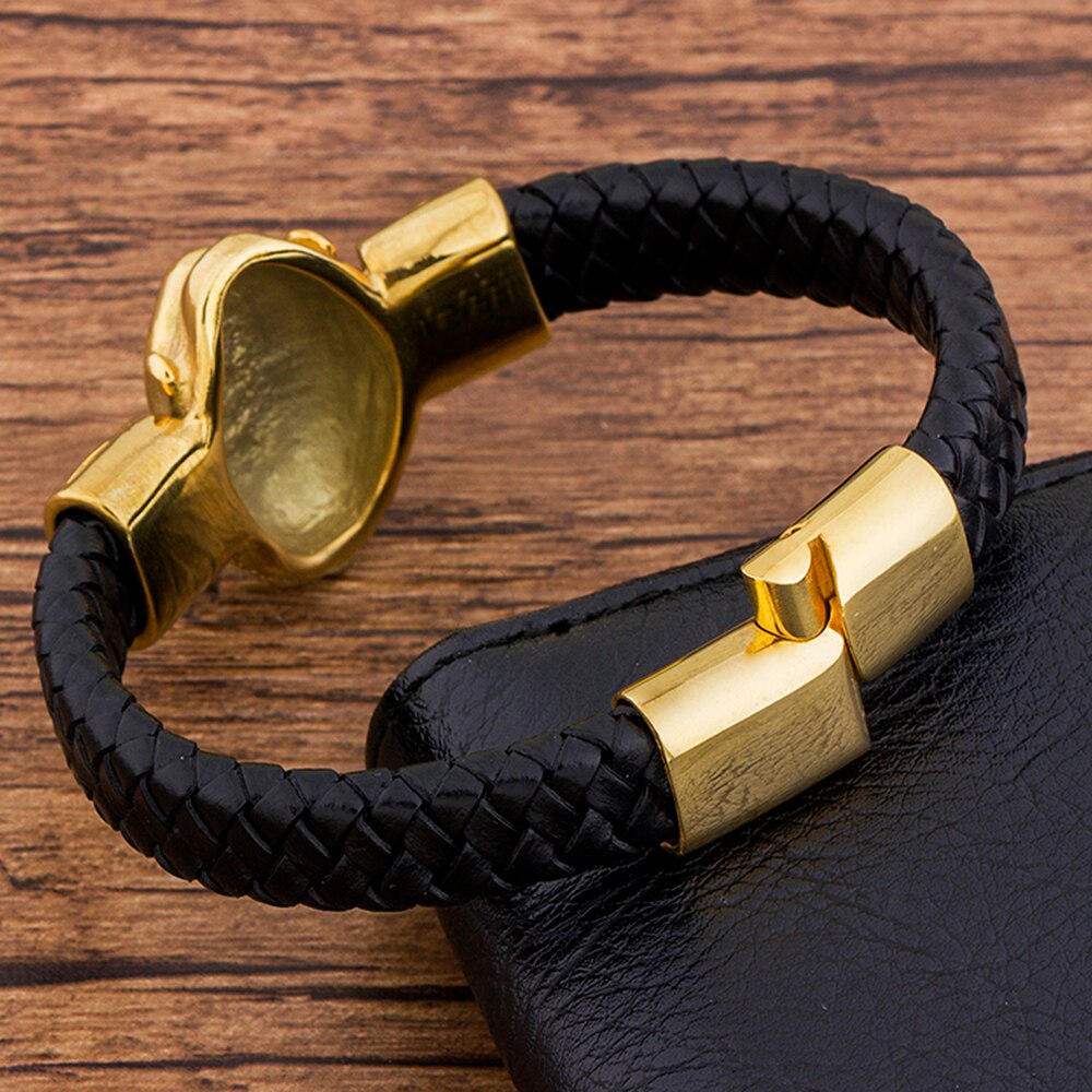 Goldenes Buddha-Armband