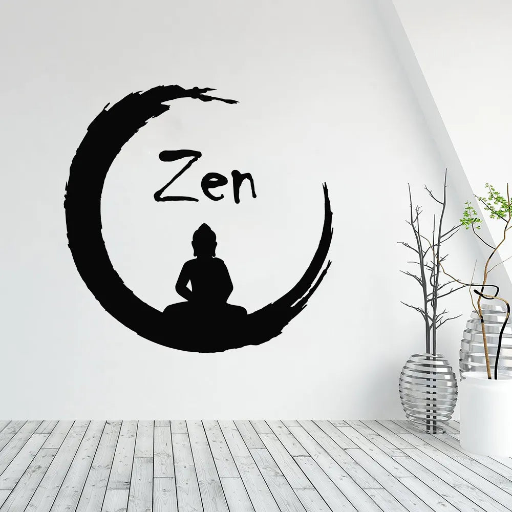 Stickers mural Zen