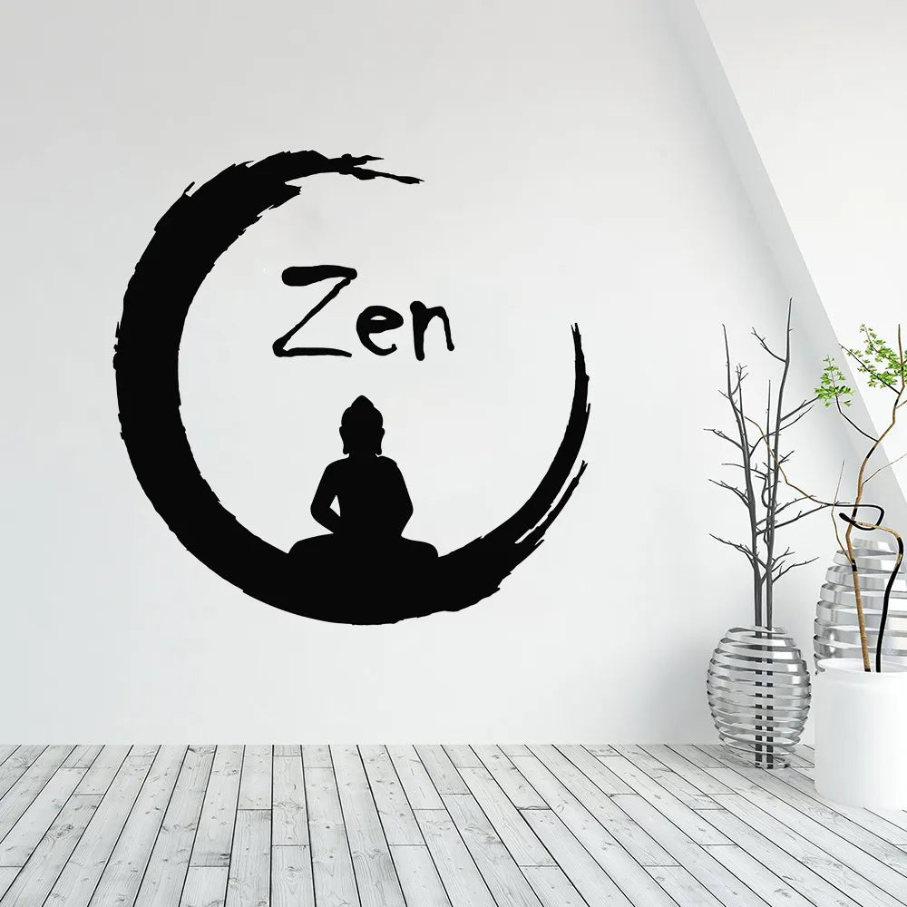Zen-Wandaufkleber