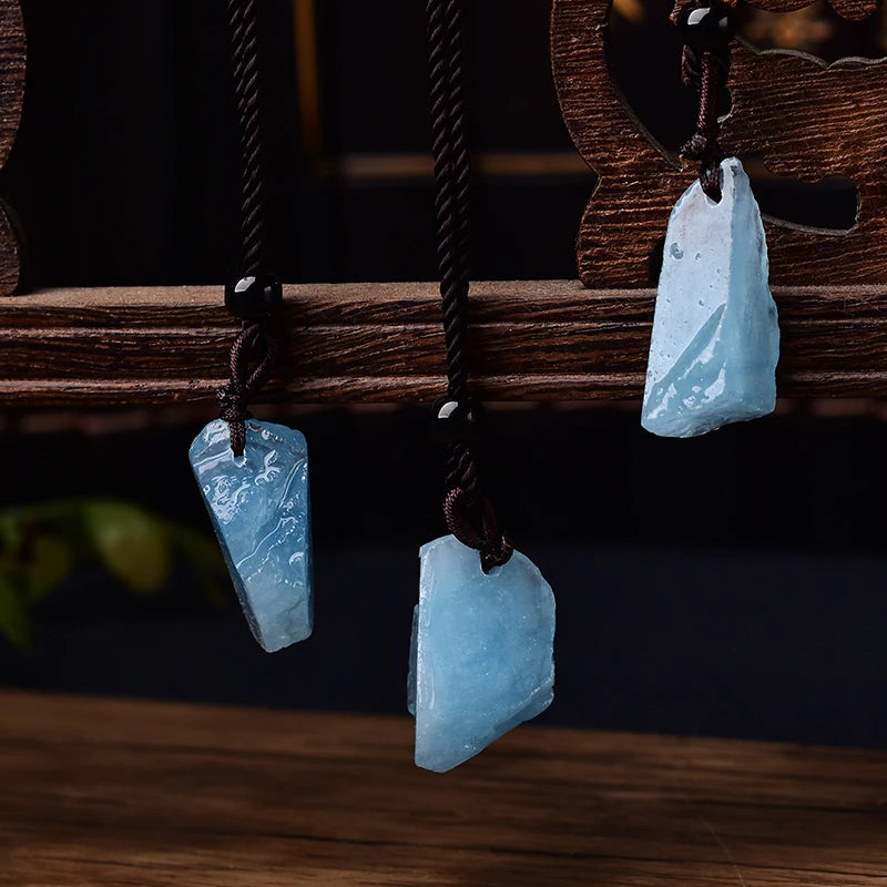 Collier Quartz Bleu