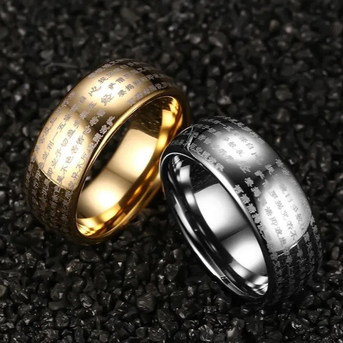 Bague Bouddhiste Or