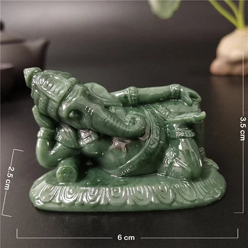 Statuette Ganesh Allongé