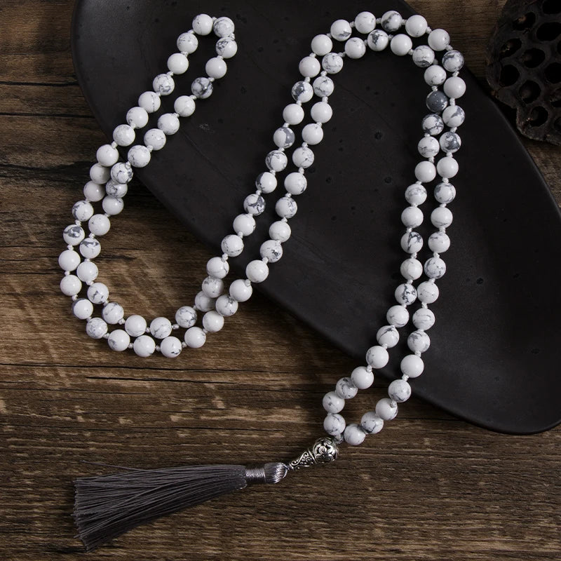 Mala Tibétain Howlite