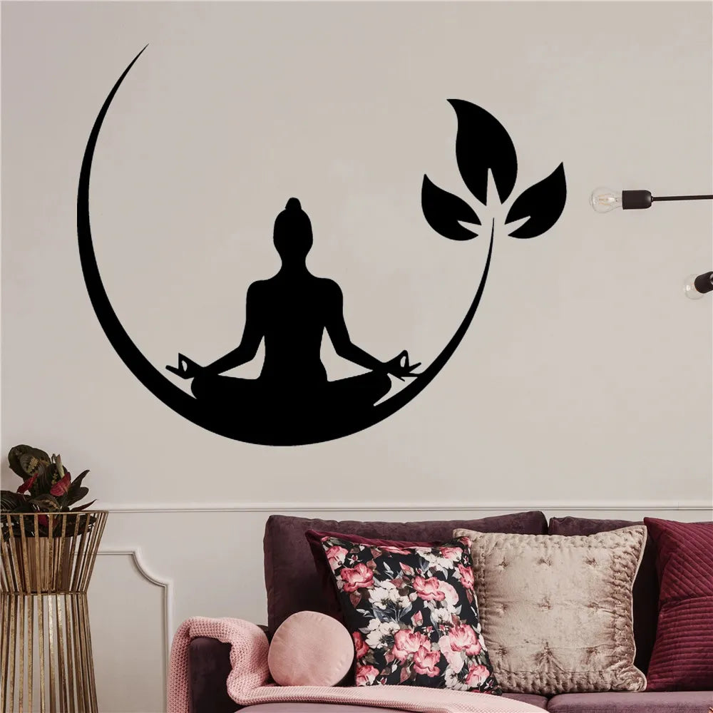 Zen-Yoga-Aufkleber