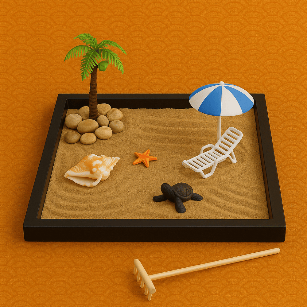 Mini Jardin zen Plage relaxante
