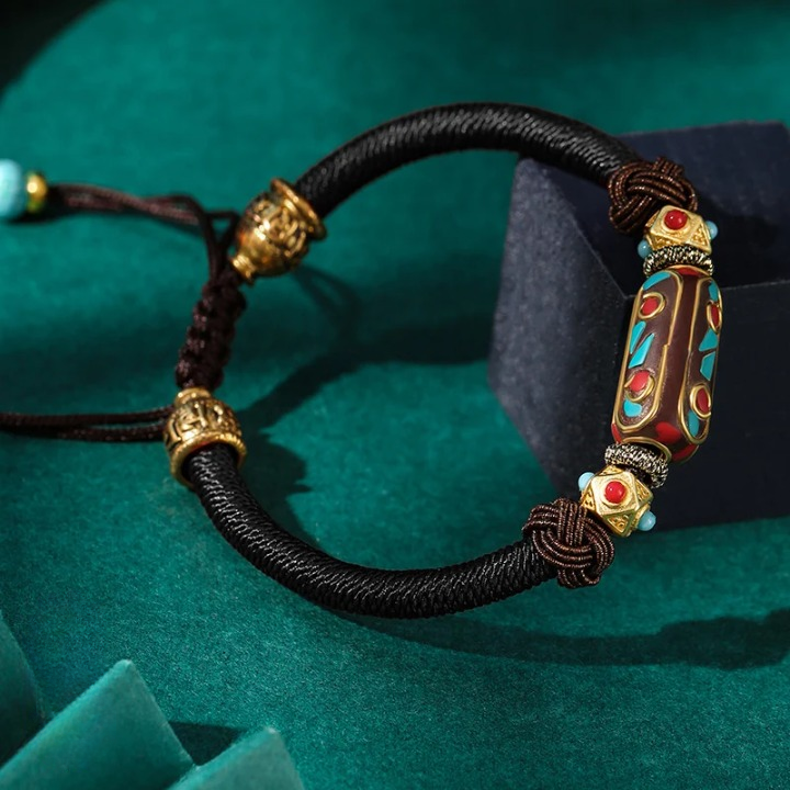 Bracelet de la Chance Tibetain Retro