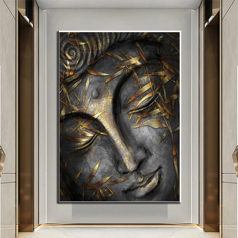 Tableau Bouddha Sur Toile