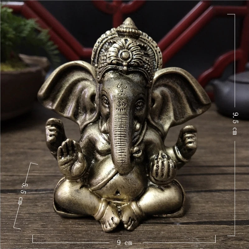 Statuette Ganesh Divinité 4 Bras