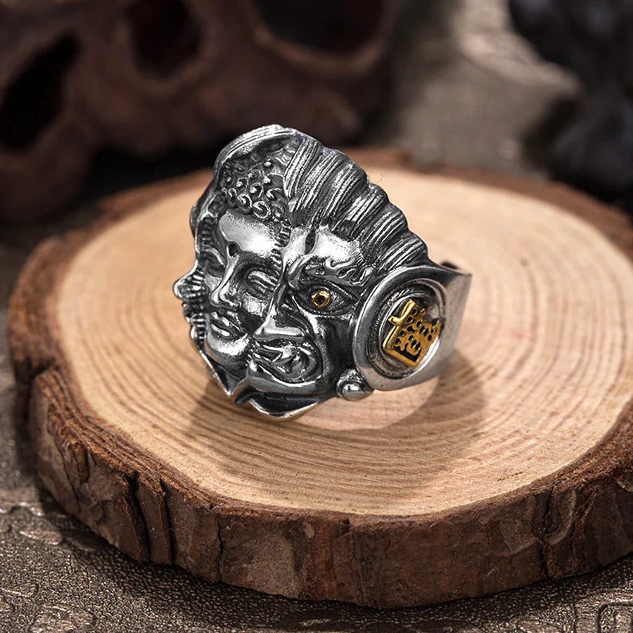 Bague Démon et Bouddha
