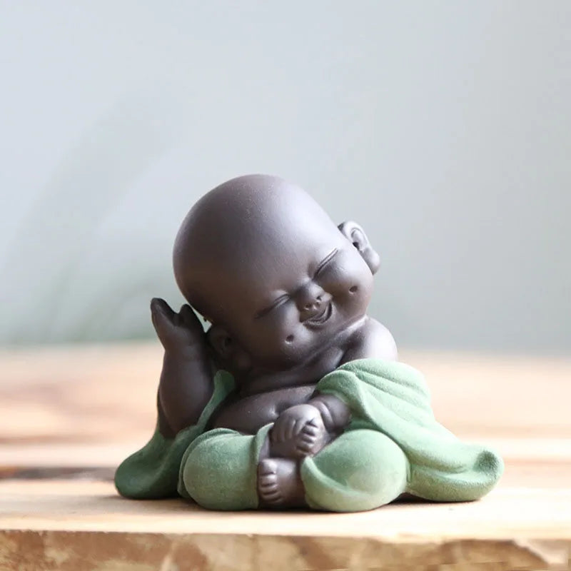 Statuette Bébé Bouddha Rieur