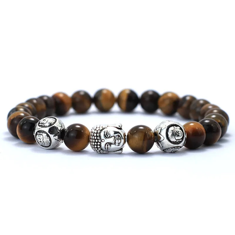 Om Mani Padme Hum Buddha Perlenarmband