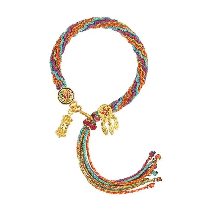 Geflochtenes tibetisches Armband