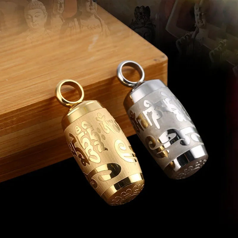 Buddhistischer Gebetsmühlenanhänger