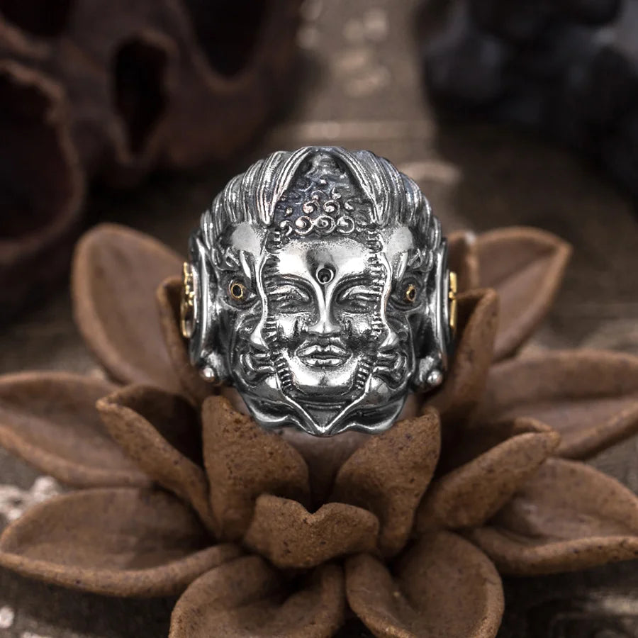 Bague Démon et Bouddha