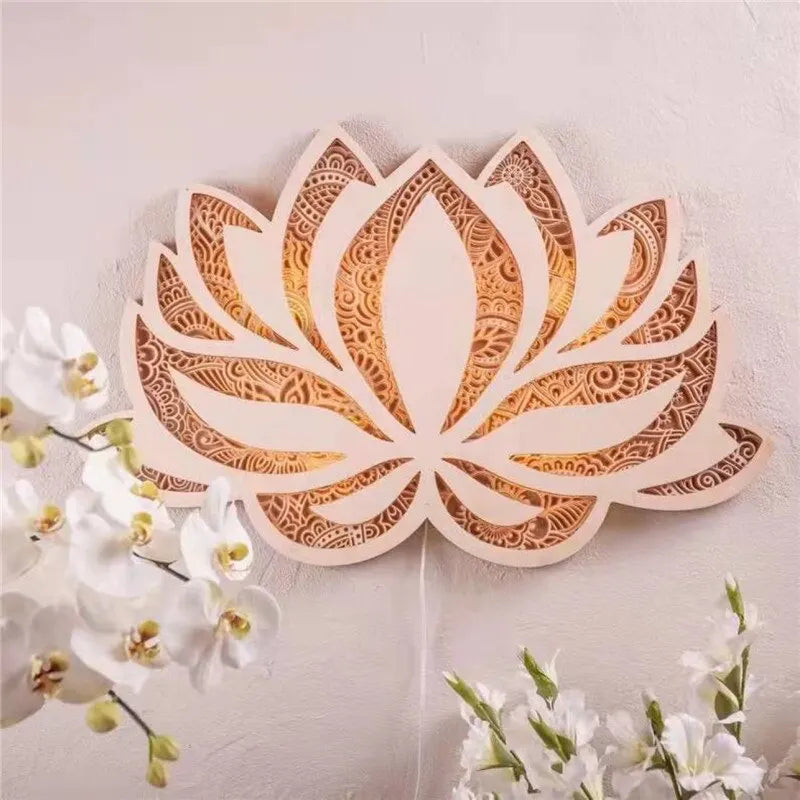 Lampe Lotus Murale