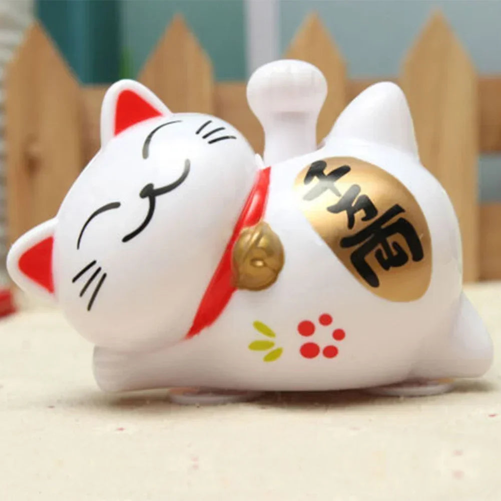 Chat Porte-Bonheur Maneki Neko Solaire