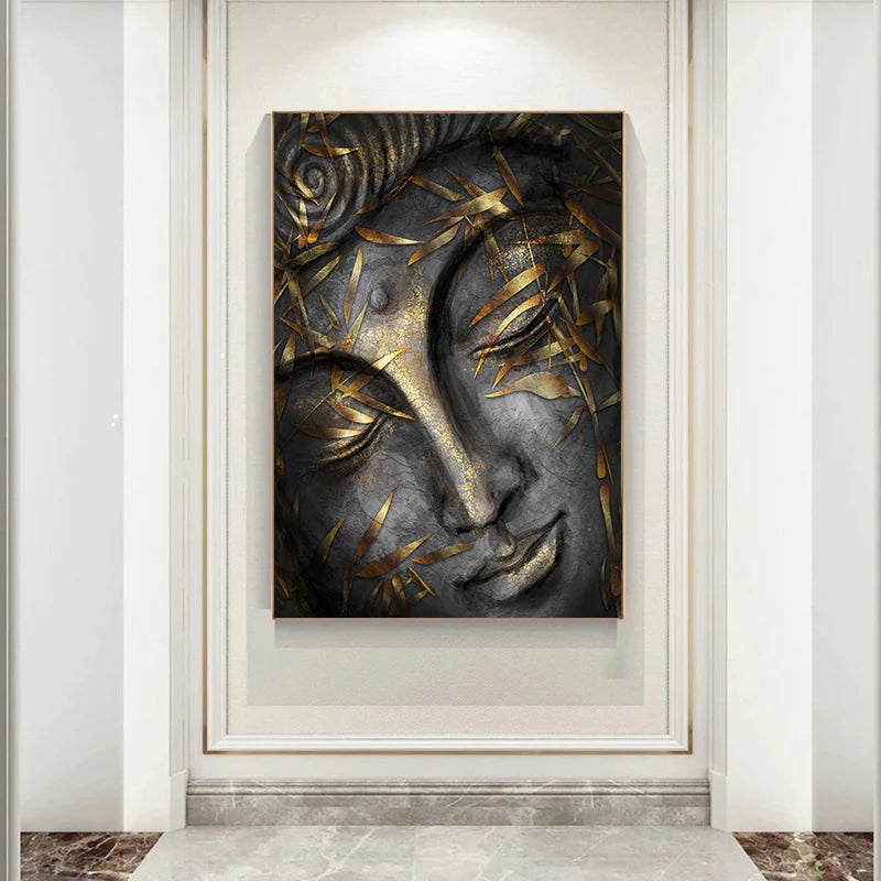 Tableau Bouddha Sur Toile