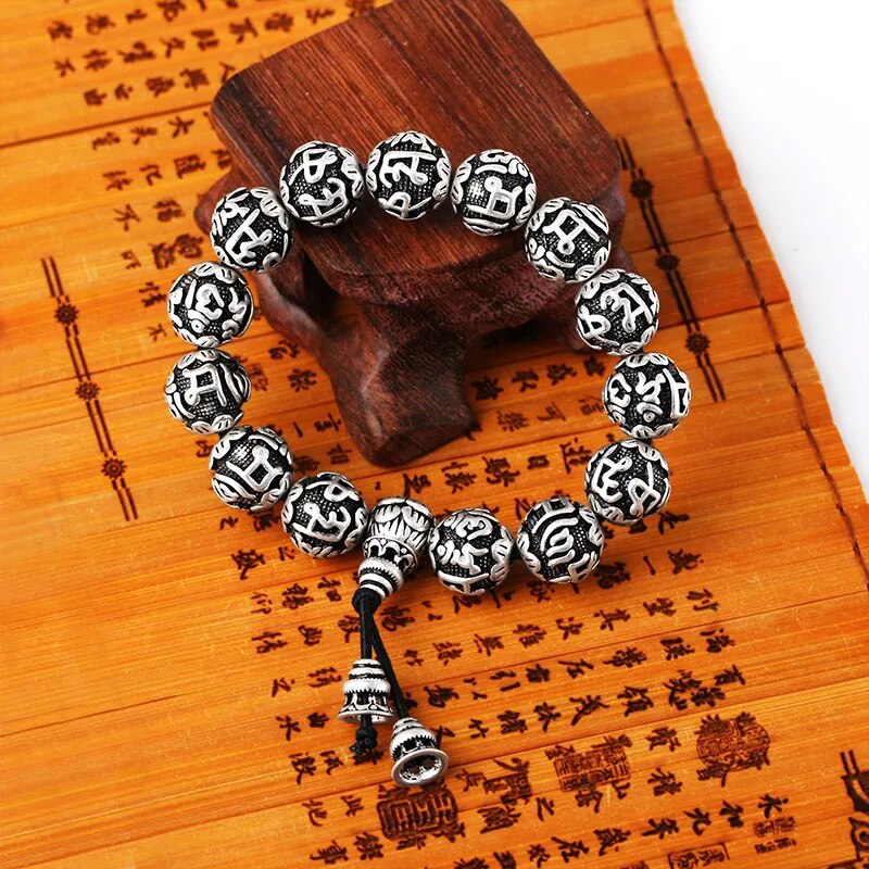 Bracelet Perles Mala Sanskrit