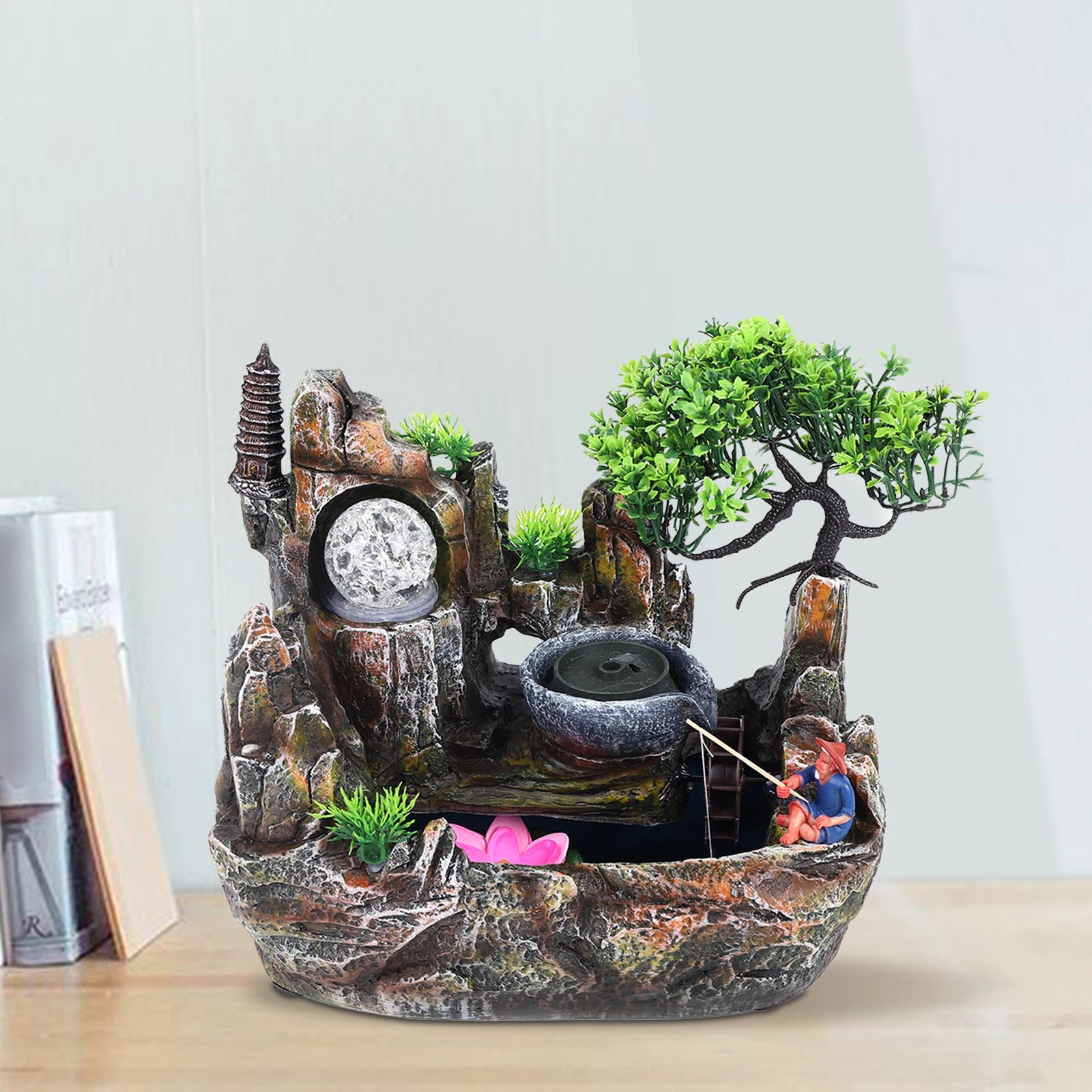 Zen-LED-Brunnen für den Innenbereich