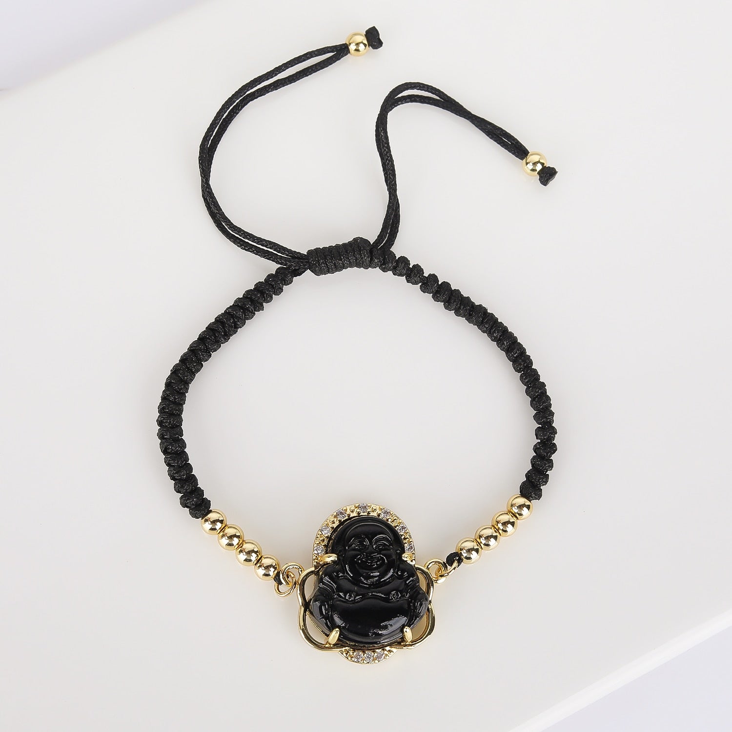 Zirkon-Buddha-Armband