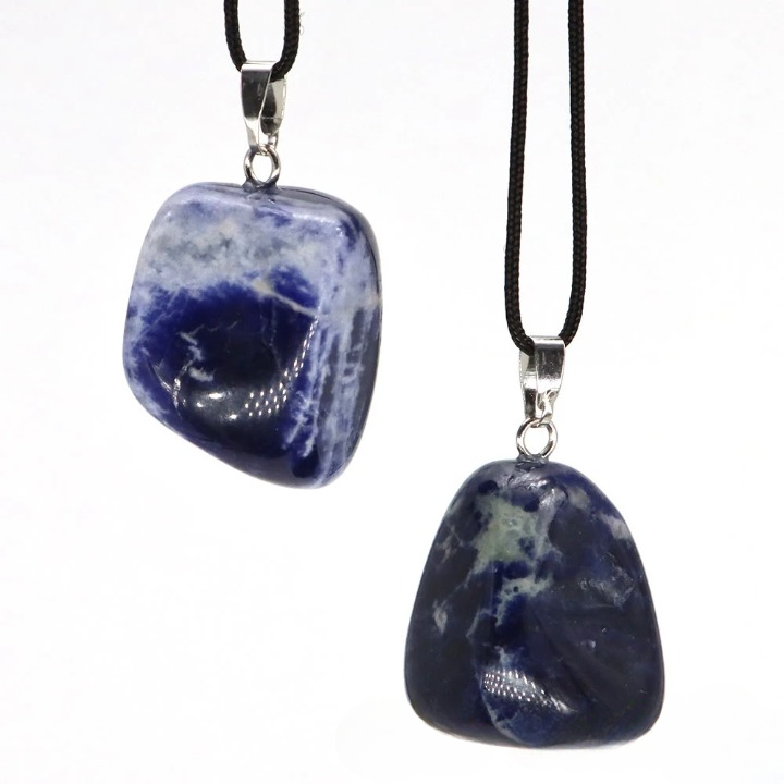 Collier en Pierres Sodalite Bleu