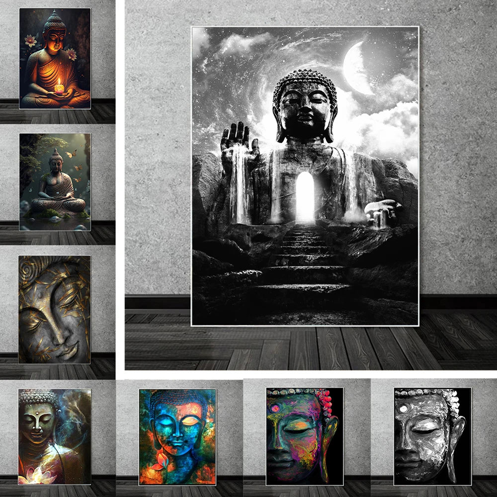 Poster Mural Bouddha