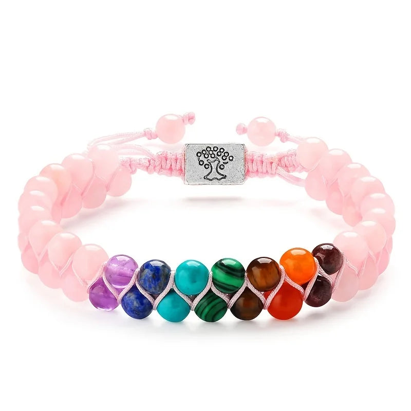 7-Chakra-Doppelbaum-des-Lebens-Armband