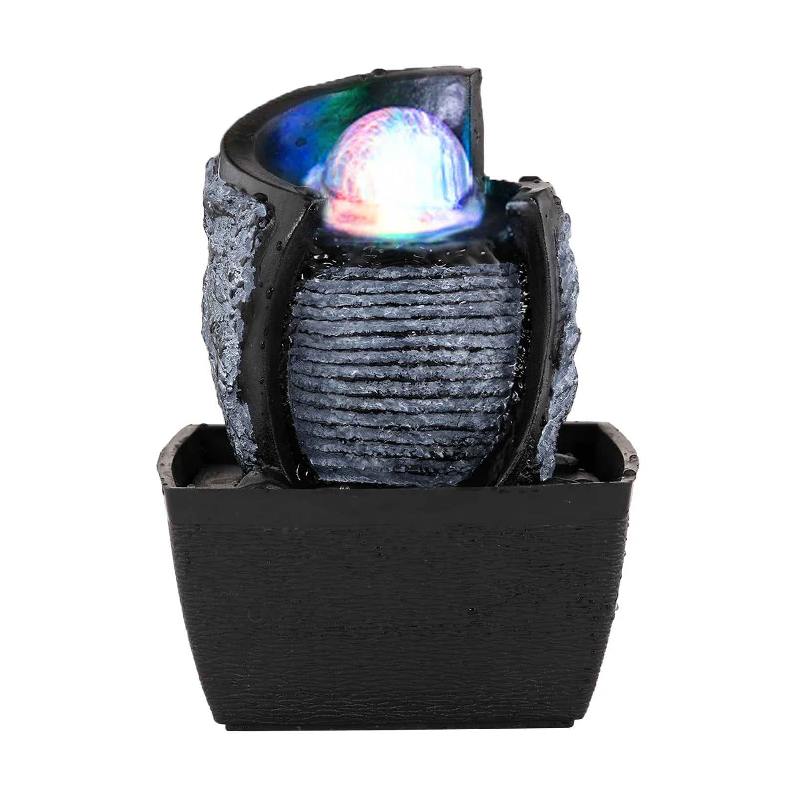 Fontaine a Eau Zen Décorative Avec Boule