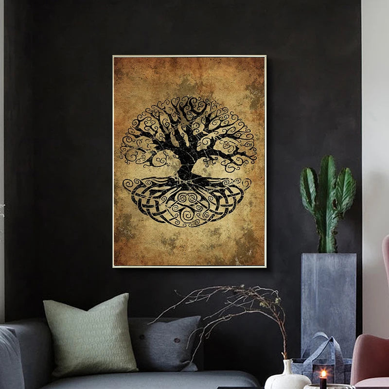 Tableau Arbre de Vie Moderne