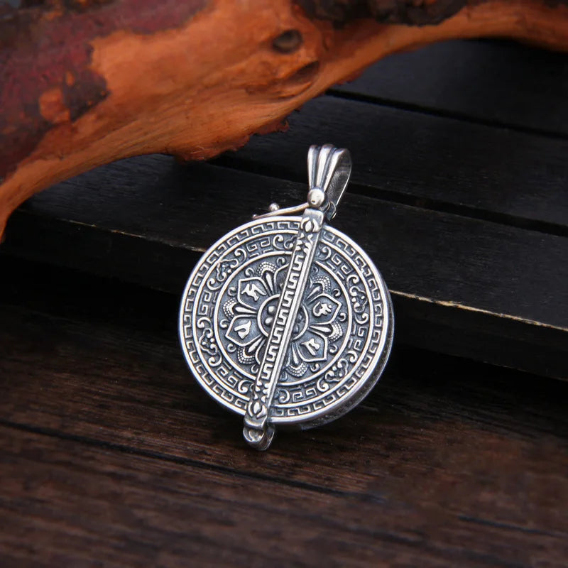 Buddha-Mantra-Amulett-Anhänger