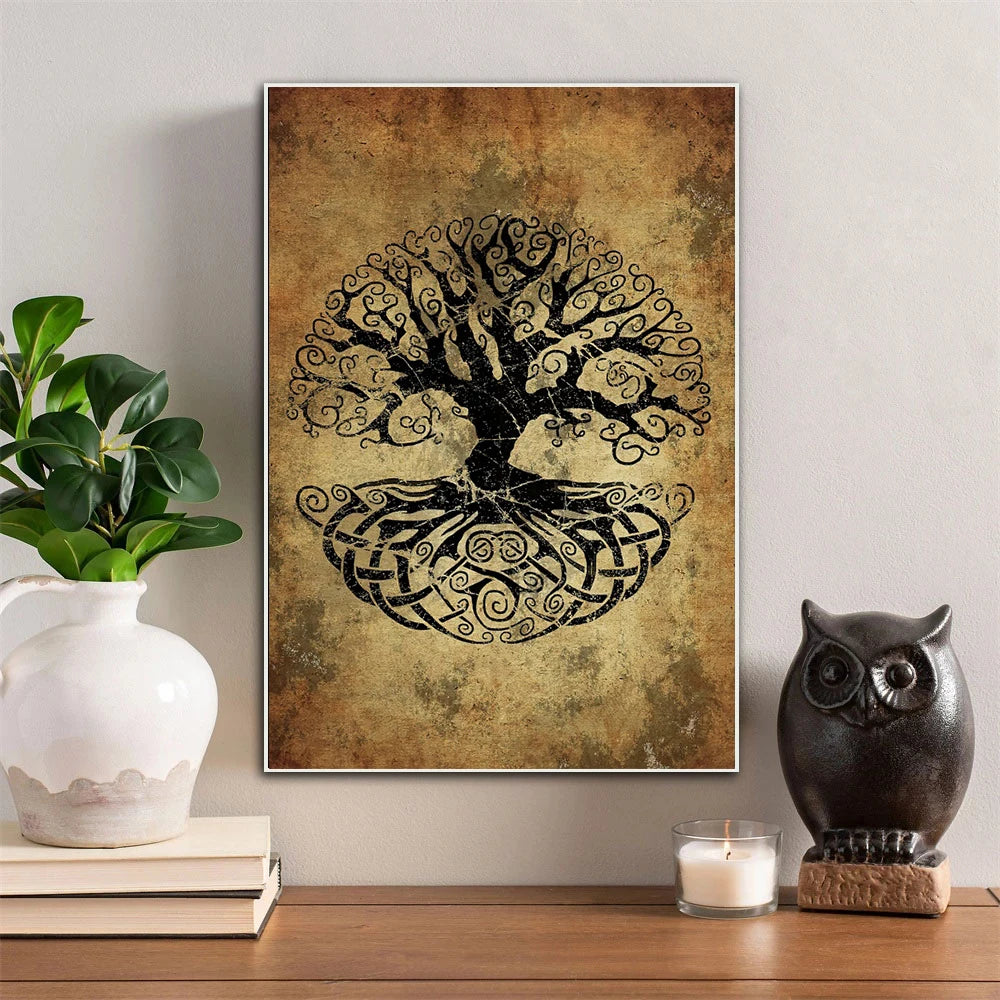 Tableau Arbre de Vie Moderne