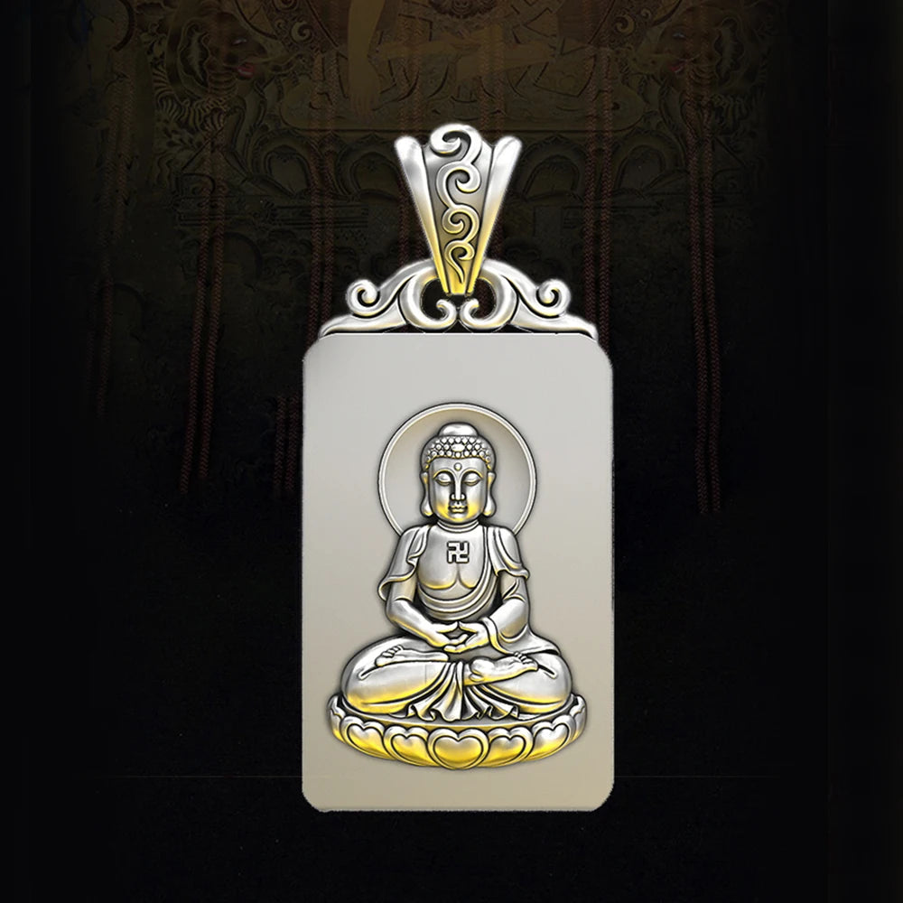 Pendentif Bouddha en Argent