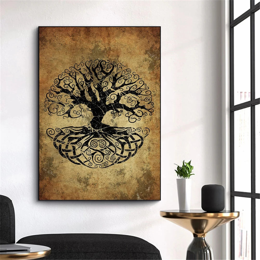 Tableau Arbre de Vie Moderne