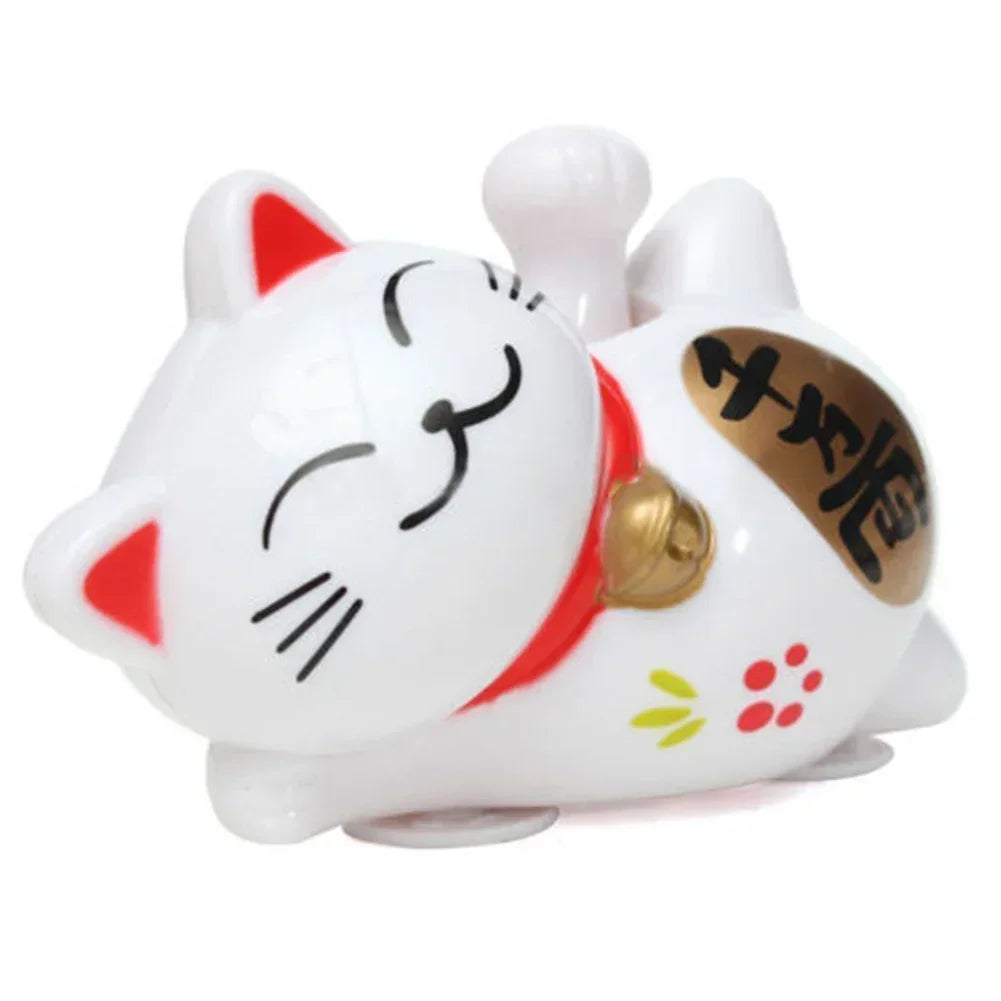 Chat Porte-Bonheur Maneki Neko Solaire