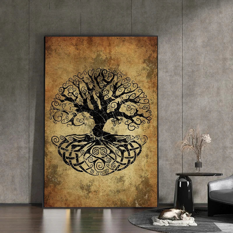 Tableau Arbre de Vie Moderne