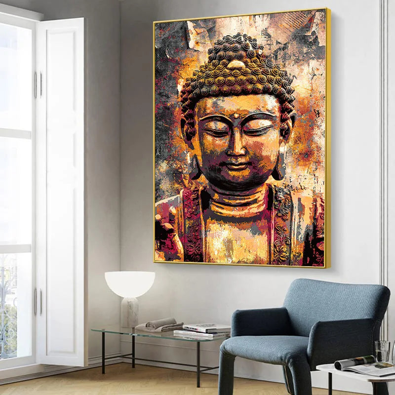 Tableau Mural Bouddha