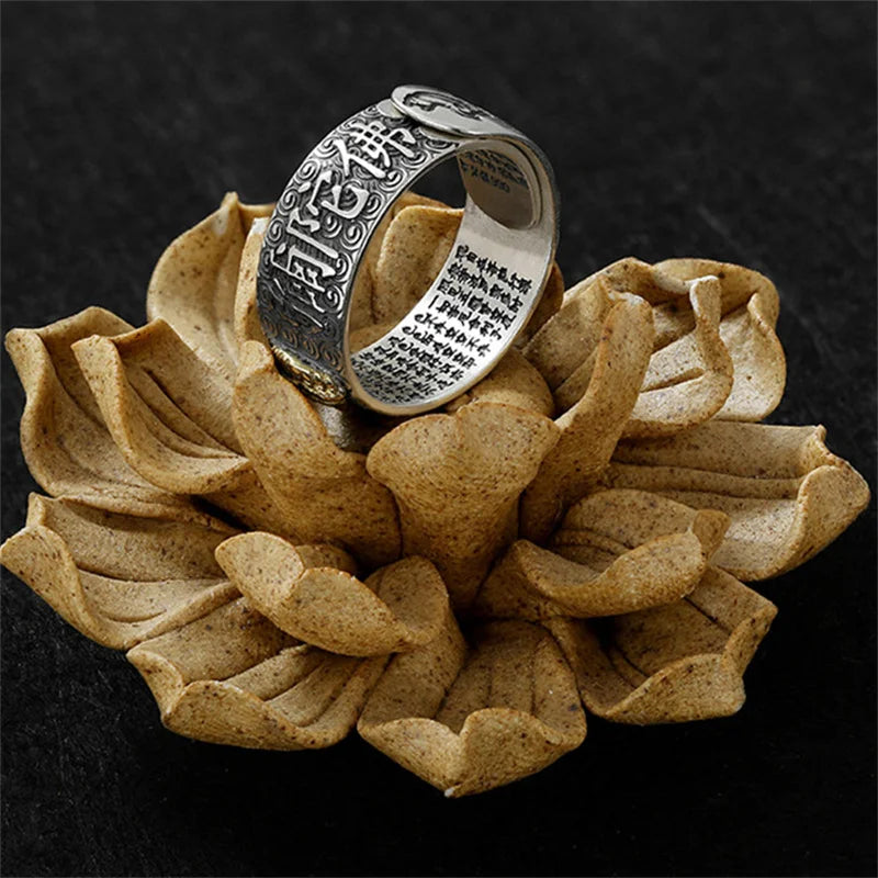 Bague Ouverte Bouddhiste