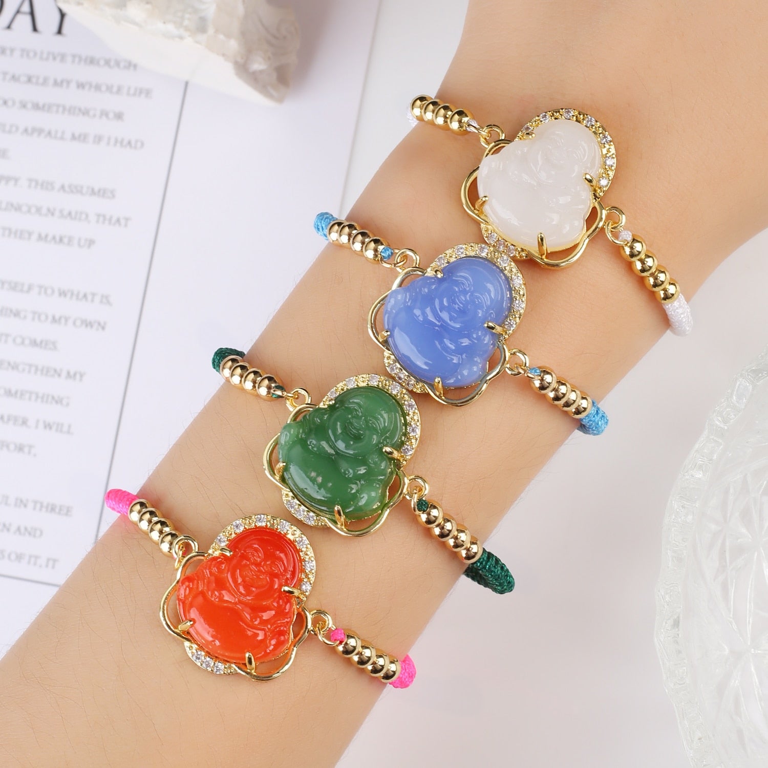 Bracelet Bouddha Zircon